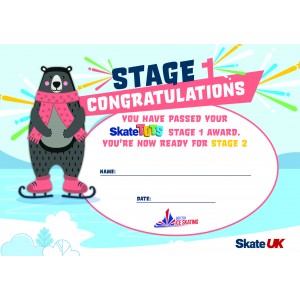 Skate UK Tots Certificate - Level 1 (2023)